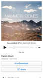Mobile Screenshot of mammothbones.bandcamp.com