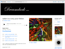 Tablet Screenshot of elizabethveldondream.bandcamp.com