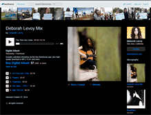 Tablet Screenshot of deborahlevoy.bandcamp.com