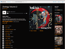Tablet Screenshot of holyzoo.bandcamp.com