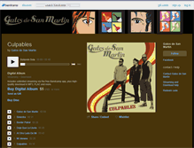 Tablet Screenshot of gatosdesanmartin.bandcamp.com