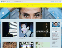 Tablet Screenshot of madmoizel.bandcamp.com