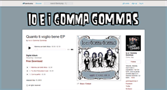 Desktop Screenshot of gommagommas.bandcamp.com