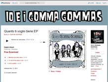 Tablet Screenshot of gommagommas.bandcamp.com