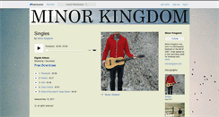 Desktop Screenshot of minorkingdom.bandcamp.com