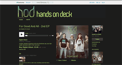 Desktop Screenshot of handsondeck.bandcamp.com