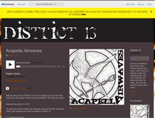 Tablet Screenshot of district13.bandcamp.com