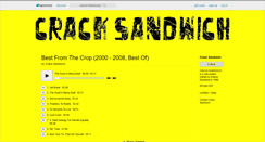 Desktop Screenshot of cracksandwich.bandcamp.com