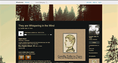 Desktop Screenshot of camillatalkstotrees.bandcamp.com