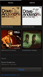 Mobile Screenshot of daveanderson.bandcamp.com