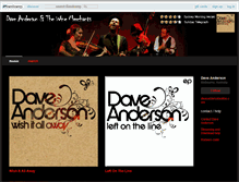 Tablet Screenshot of daveanderson.bandcamp.com