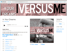 Tablet Screenshot of iversusme.bandcamp.com