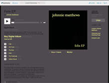 Tablet Screenshot of jmatthews.bandcamp.com