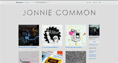 Desktop Screenshot of jonniecommon.bandcamp.com