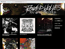 Tablet Screenshot of powerwolves.bandcamp.com