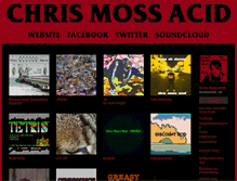 Tablet Screenshot of chrismossacid.bandcamp.com