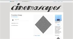Desktop Screenshot of cinemascopes.bandcamp.com