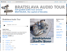 Tablet Screenshot of bratislava-audiotour.bandcamp.com