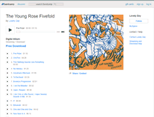 Tablet Screenshot of lovelyday.bandcamp.com