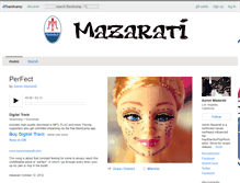 Tablet Screenshot of mazarati.bandcamp.com