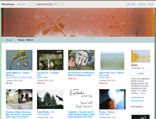 Tablet Screenshot of kesh.bandcamp.com