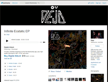 Tablet Screenshot of deja.bandcamp.com