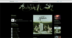 Desktop Screenshot of ancientsky.bandcamp.com