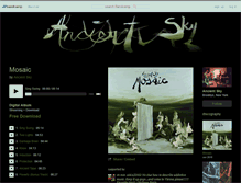 Tablet Screenshot of ancientsky.bandcamp.com