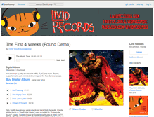 Tablet Screenshot of lividrecords.bandcamp.com