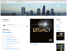 Tablet Screenshot of critical.bandcamp.com