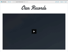 Tablet Screenshot of ownrecords.bandcamp.com