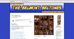 Desktop Screenshot of belmontbeltones.bandcamp.com