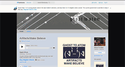 Desktop Screenshot of ghosttoatom.bandcamp.com