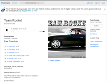 Tablet Screenshot of nwteamrocket.bandcamp.com