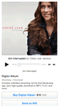 Mobile Screenshot of chloelear.bandcamp.com