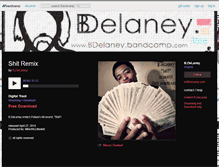Tablet Screenshot of bdelaney.bandcamp.com