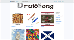 Desktop Screenshot of druidsong.bandcamp.com