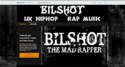 Desktop Screenshot of bilshot.bandcamp.com