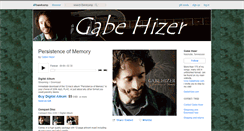 Desktop Screenshot of gabehizer.bandcamp.com