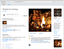 Tablet Screenshot of lesuits.bandcamp.com