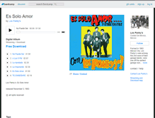 Tablet Screenshot of lospankys.bandcamp.com