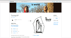 Desktop Screenshot of isworld.bandcamp.com