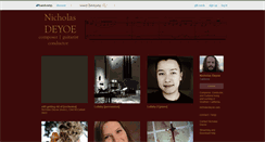 Desktop Screenshot of nicholasdeyoe.bandcamp.com