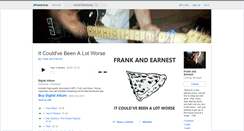 Desktop Screenshot of frankandearnest.bandcamp.com