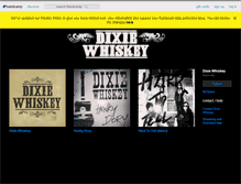 Tablet Screenshot of dixiewhiskey.bandcamp.com