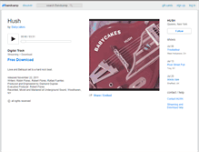 Tablet Screenshot of hush3.bandcamp.com