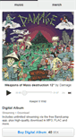 Mobile Screenshot of damage.bandcamp.com