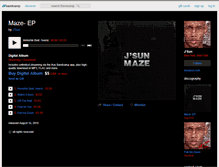 Tablet Screenshot of ilovejsun.bandcamp.com