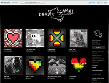 Tablet Screenshot of deadcamelrecords.bandcamp.com