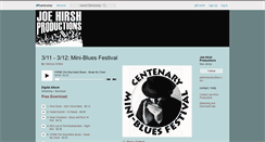 Desktop Screenshot of joehirshproductions.bandcamp.com